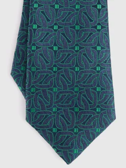 Alvaro Moreno Corbatas|Corbatas|CORBATA JACQUARD MF Verde