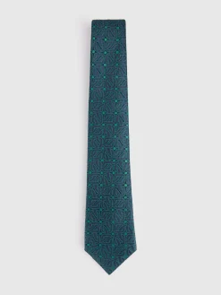 Alvaro Moreno Corbatas|Corbatas|CORBATA JACQUARD MF Verde