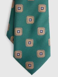 Alvaro Moreno Corbatas|Corbatas|CORBATA JACQUARD MF Verde