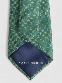 Alvaro Moreno Corbatas|Corbatas|CORBATA JACQUARD MF Verde