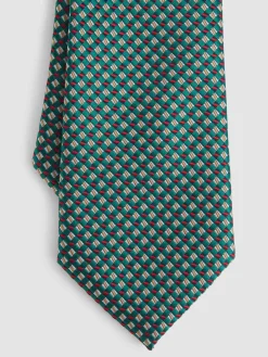 Alvaro Moreno Corbatas|Corbatas|CORBATA JACQUARD MF Verde