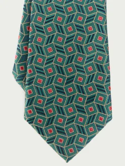 Alvaro Moreno Corbatas|Corbatas|CORBATA JACQUARD MF Verde
