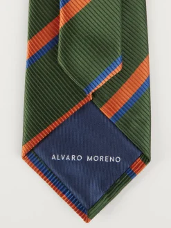 Alvaro Moreno Corbatas|Corbatas|CORBATA JACQUARD MF Verde