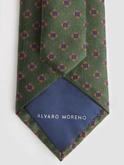 Alvaro Moreno Corbatas|Corbatas|CORBATA JACQUARD MF Verde