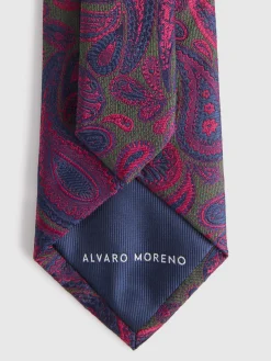 Alvaro Moreno Corbatas|Corbatas|CORBATA JACQUARD MF Verde