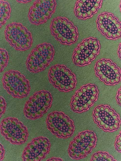 Alvaro Moreno Corbatas|Corbatas|CORBATA JACQUARD MF Verde