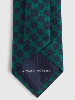 Alvaro Moreno Corbatas|Corbatas|CORBATA JACQUARD MF Verde