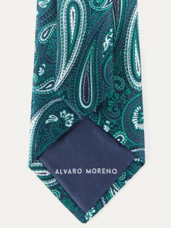 Alvaro Moreno Corbatas|Corbatas|CORBATA JACQUARD MF Verde