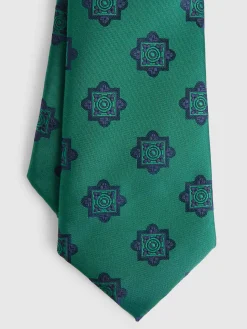 Alvaro Moreno Corbatas|Corbatas|CORBATA JACQUARD MF Verde