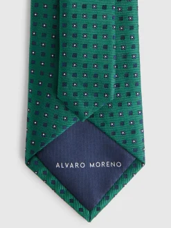Alvaro Moreno Corbatas|Corbatas|CORBATA JACQUARD MF Verde