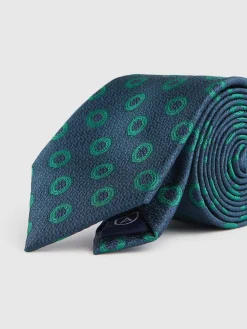 Alvaro Moreno Corbatas|Corbatas|CORBATA JACQUARD MF Verde