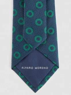 Alvaro Moreno Corbatas|Corbatas|CORBATA JACQUARD MF Verde