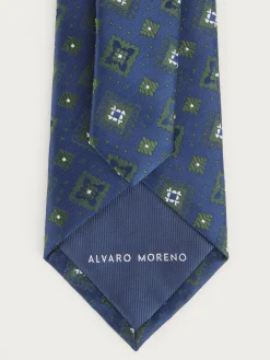 Alvaro Moreno Corbatas|Corbatas|CORBATA JACQUARD MF Verde