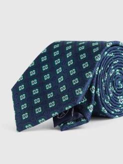 Alvaro Moreno Corbatas|Corbatas|CORBATA JACQUARD MF Verde