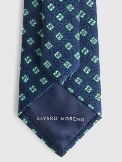 Alvaro Moreno Corbatas|Corbatas|CORBATA JACQUARD MF Verde