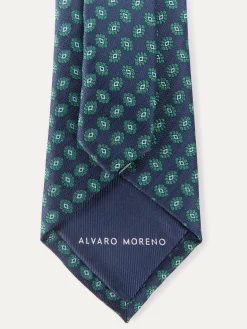 Alvaro Moreno Corbatas|Corbatas|CORBATA JACQUARD MF Verde