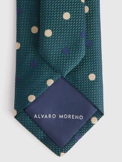 Alvaro Moreno Corbatas|Corbatas|CORBATA JACQUARD MF Verde