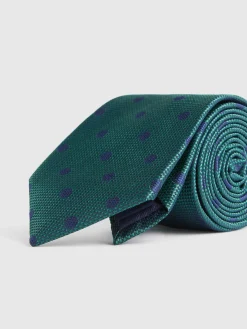Alvaro Moreno Corbatas|Corbatas|CORBATA JACQUARD MF Verde