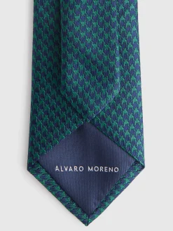 Alvaro Moreno Corbatas|Corbatas|CORBATA JACQUARD MF Verde