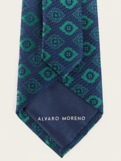 Alvaro Moreno Corbatas|Corbatas|CORBATA JACQUARD MF Verde
