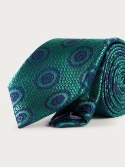 Alvaro Moreno Corbatas|Corbatas|CORBATA JACQUARD MF Verde