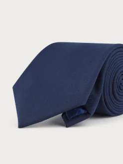 Alvaro Moreno Corbatas|Corbatas|CORBATA LISA MATE Azul