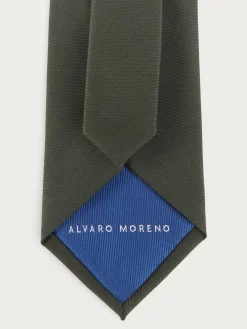 Alvaro Moreno Corbatas|Corbatas|CORBATA LISA MATE Verde