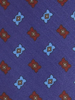 Alvaro Moreno Corbatas|Corbatas|CORBATA PRINTED Azul
