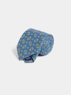 Alvaro Moreno Corbatas|Corbatas|CORBATA PRINTED Azul