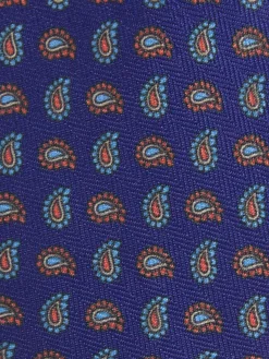 Alvaro Moreno Corbatas|Corbatas|CORBATA PRINTED Azul