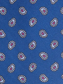 Alvaro Moreno Corbatas|Corbatas|CORBATA PRINTED Azul