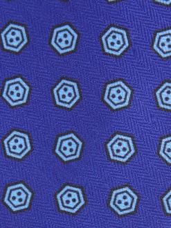 Alvaro Moreno Corbatas|Corbatas|CORBATA PRINTED Azul