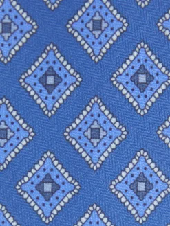 Alvaro Moreno Corbatas|Corbatas|CORBATA PRINTED Azul