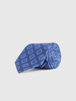 Alvaro Moreno Corbatas|Corbatas|CORBATA PRINTED Azul