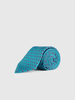 Alvaro Moreno Corbatas|Corbatas|CORBATA PRINTED Azul