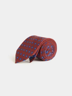 Alvaro Moreno Corbatas|Corbatas|CORBATA PRINTED Burdeos