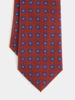 Alvaro Moreno Corbatas|Corbatas|CORBATA PRINTED Burdeos