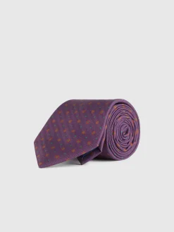 Alvaro Moreno Corbatas|Corbatas|CORBATA PRINTED Burdeos