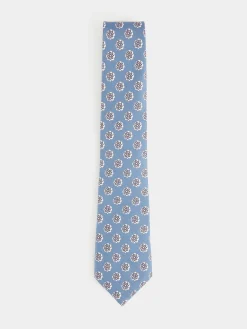Alvaro Moreno Corbatas|Corbatas|CORBATA PRINTED Celeste