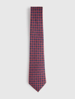Alvaro Moreno Corbatas|Corbatas|CORBATA PRINTED Coral