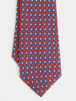 Alvaro Moreno Corbatas|Corbatas|CORBATA PRINTED Rojo