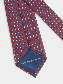 Alvaro Moreno Corbatas|Corbatas|CORBATA PRINTED Rojo