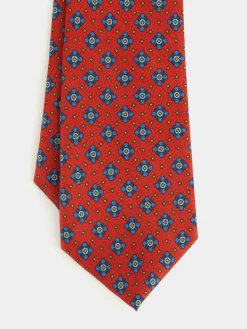 Alvaro Moreno Corbatas|Corbatas|CORBATA PRINTED Rojo
