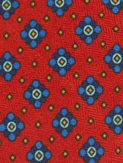 Alvaro Moreno Corbatas|Corbatas|CORBATA PRINTED Rojo