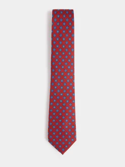 Alvaro Moreno Corbatas|Corbatas|CORBATA PRINTED Rojo