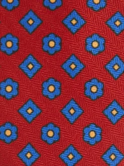 Alvaro Moreno Corbatas|Corbatas|CORBATA PRINTED Rojo