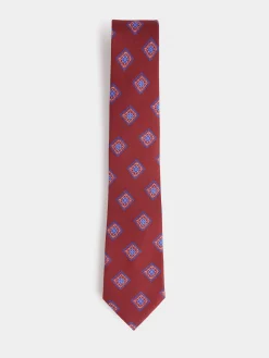 Alvaro Moreno Corbatas|Corbatas|CORBATA PRINTED Rojo