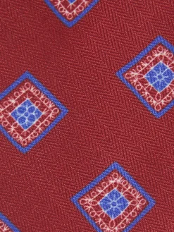 Alvaro Moreno Corbatas|Corbatas|CORBATA PRINTED Rojo