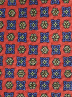 Alvaro Moreno Corbatas|Corbatas|CORBATA PRINTED Rojo
