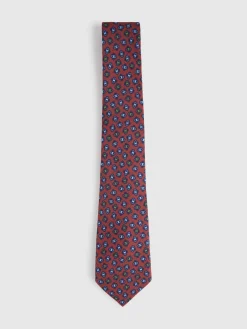 Alvaro Moreno Corbatas|Corbatas|CORBATA PRINTED Rojo